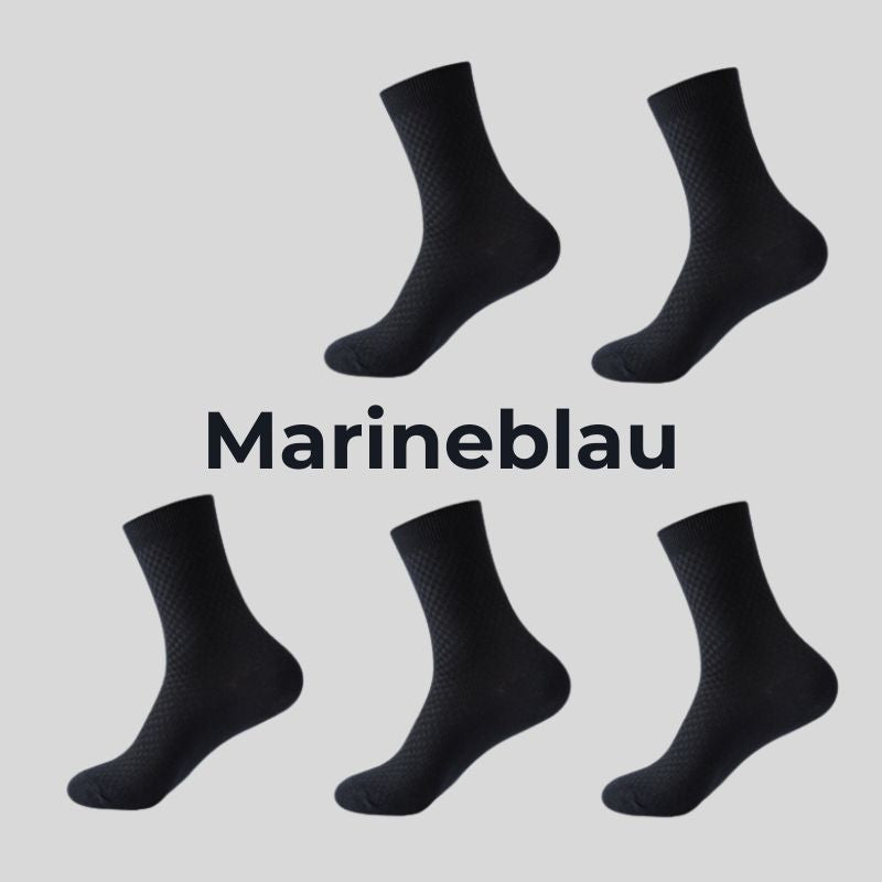Business Socken Bundle 5 Stk. oder Sneaker Socken Bundle 5 Stk. mit exklusiven Designs aus Bambusfasern