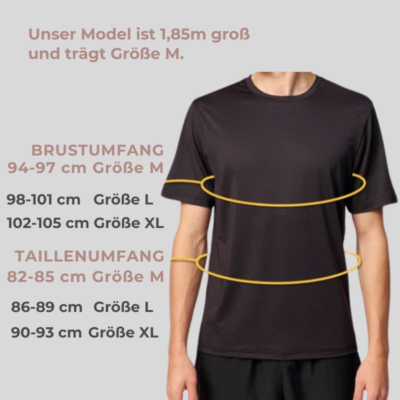 T-Shirt aus Bambus & Baumwolle