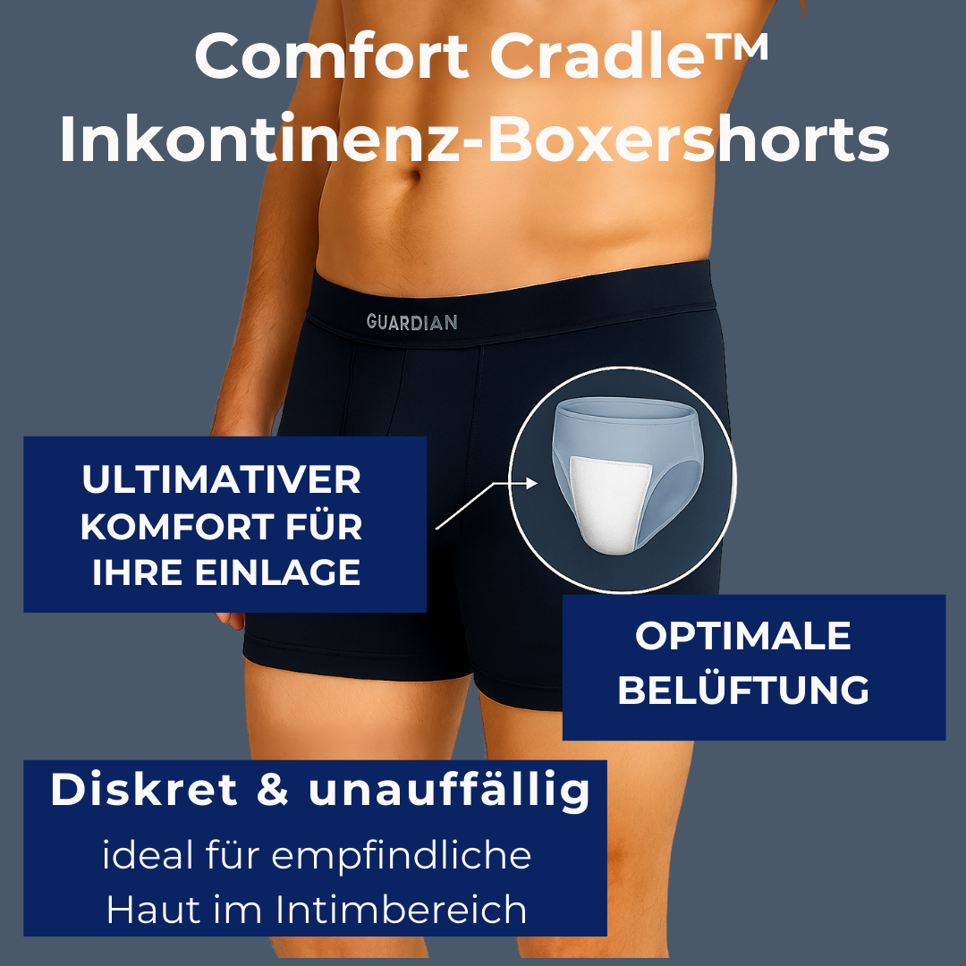 Comfort Cradle™Inkontinenz-Boxershorts aus Modalfasern