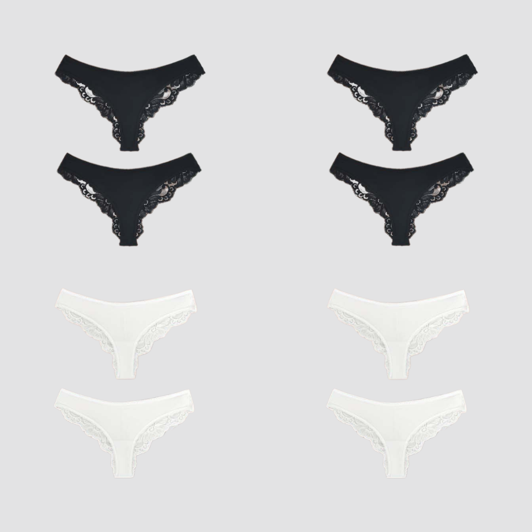 Brasilianischer Damen Slip mit Spitze