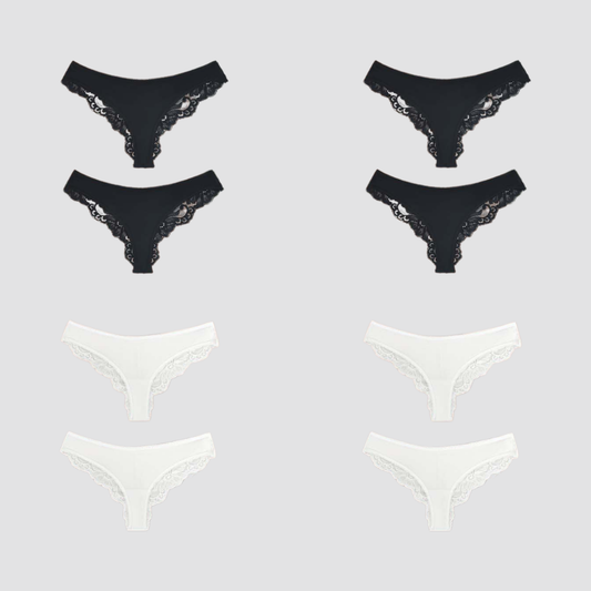 Brasilianischer Damen Slip mit Spitze