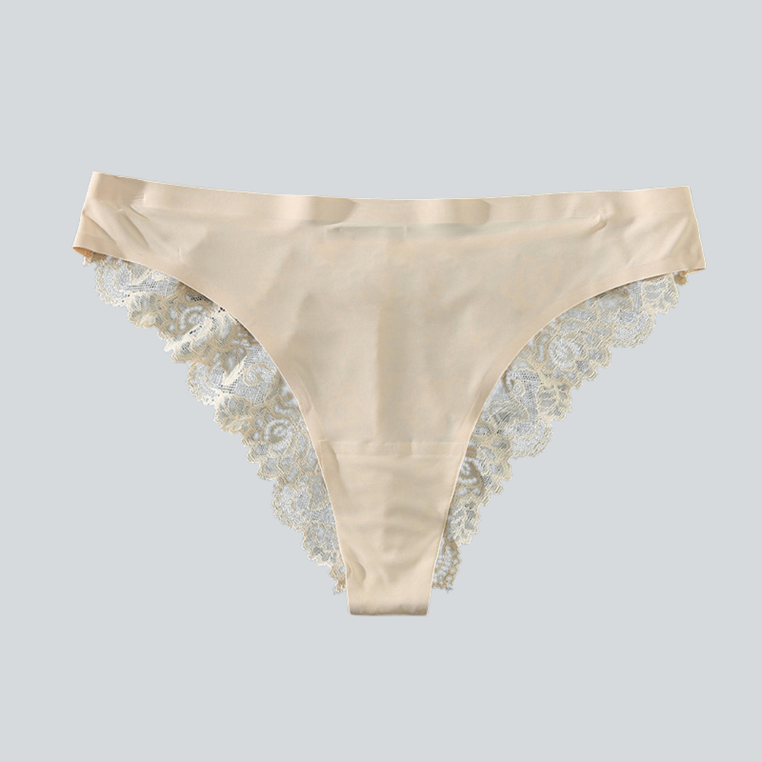 Brazilian Damen Slip mit Spitze