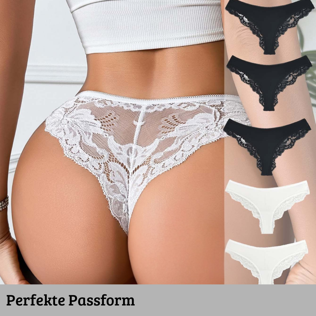 Brasilianischer Damen Slip mit Spitze