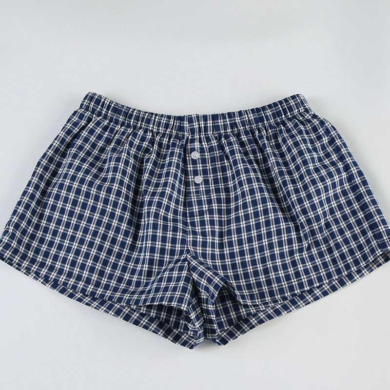 Leichte Damen-Schlafshorts aus Baumwolle