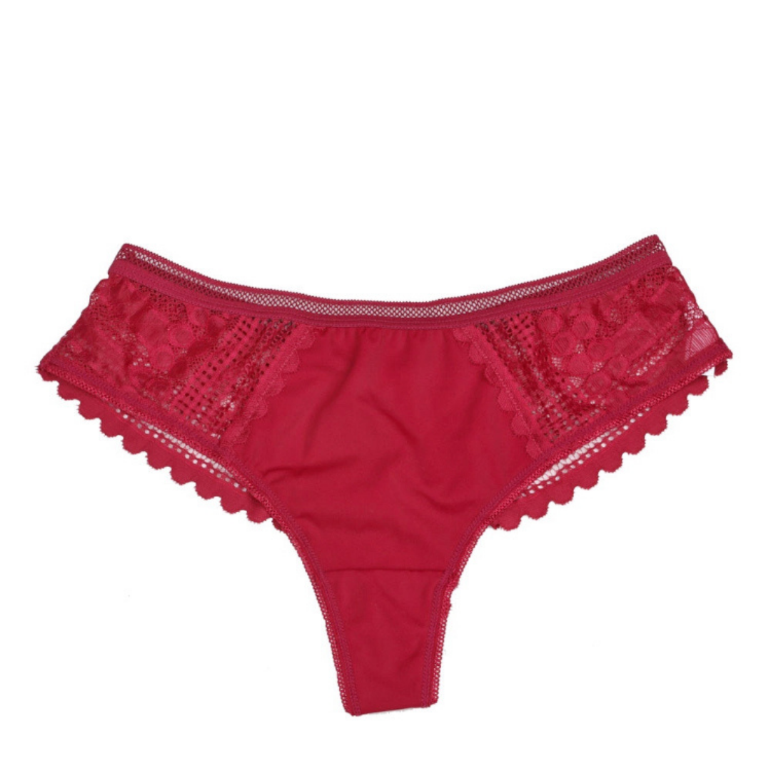Brasilianischer Damen Slip mit Spitze