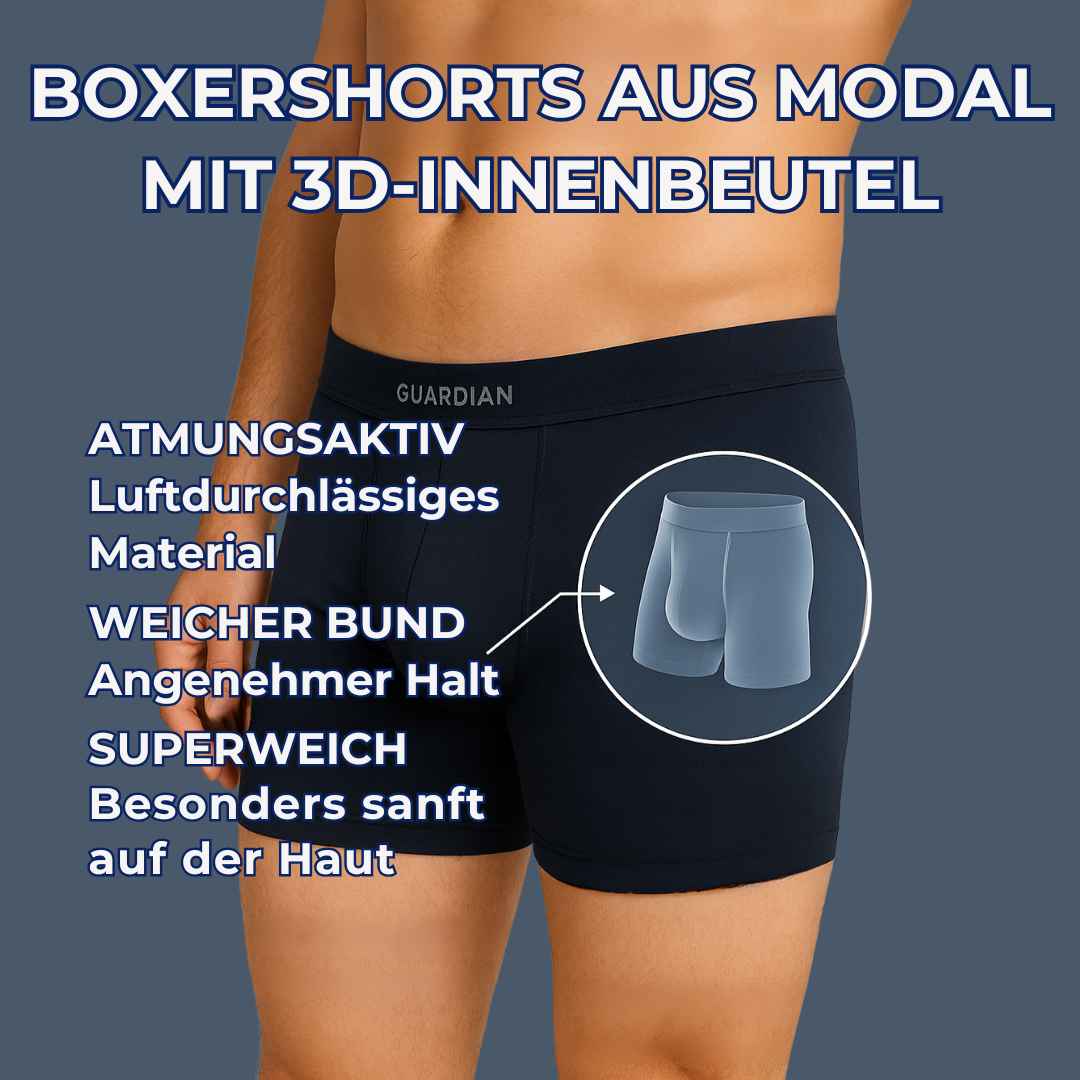 GUARDIAN Die 3D-Innenbeutel Boxershorts aus Modalfasern