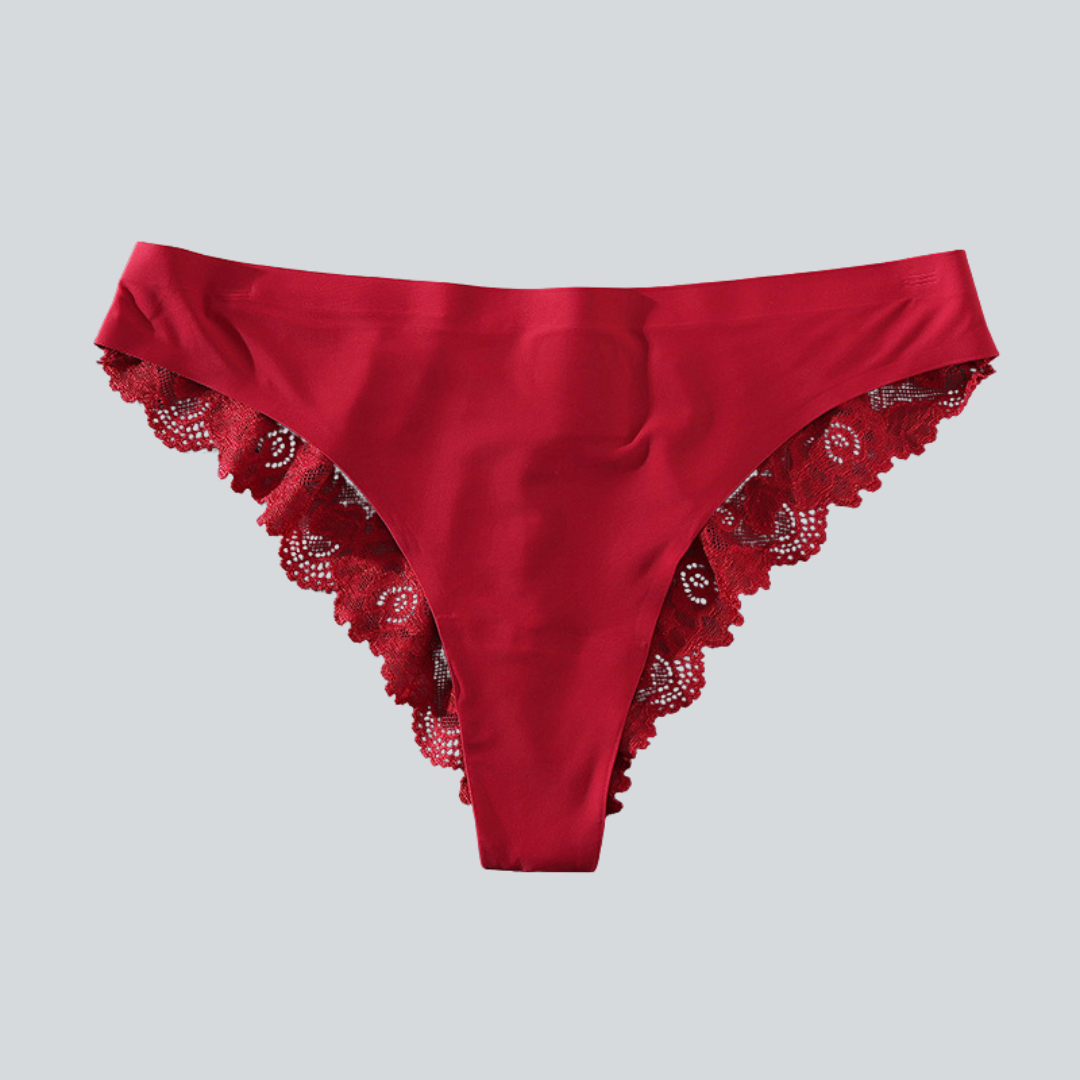 Brazilian Damen Slip mit Spitze