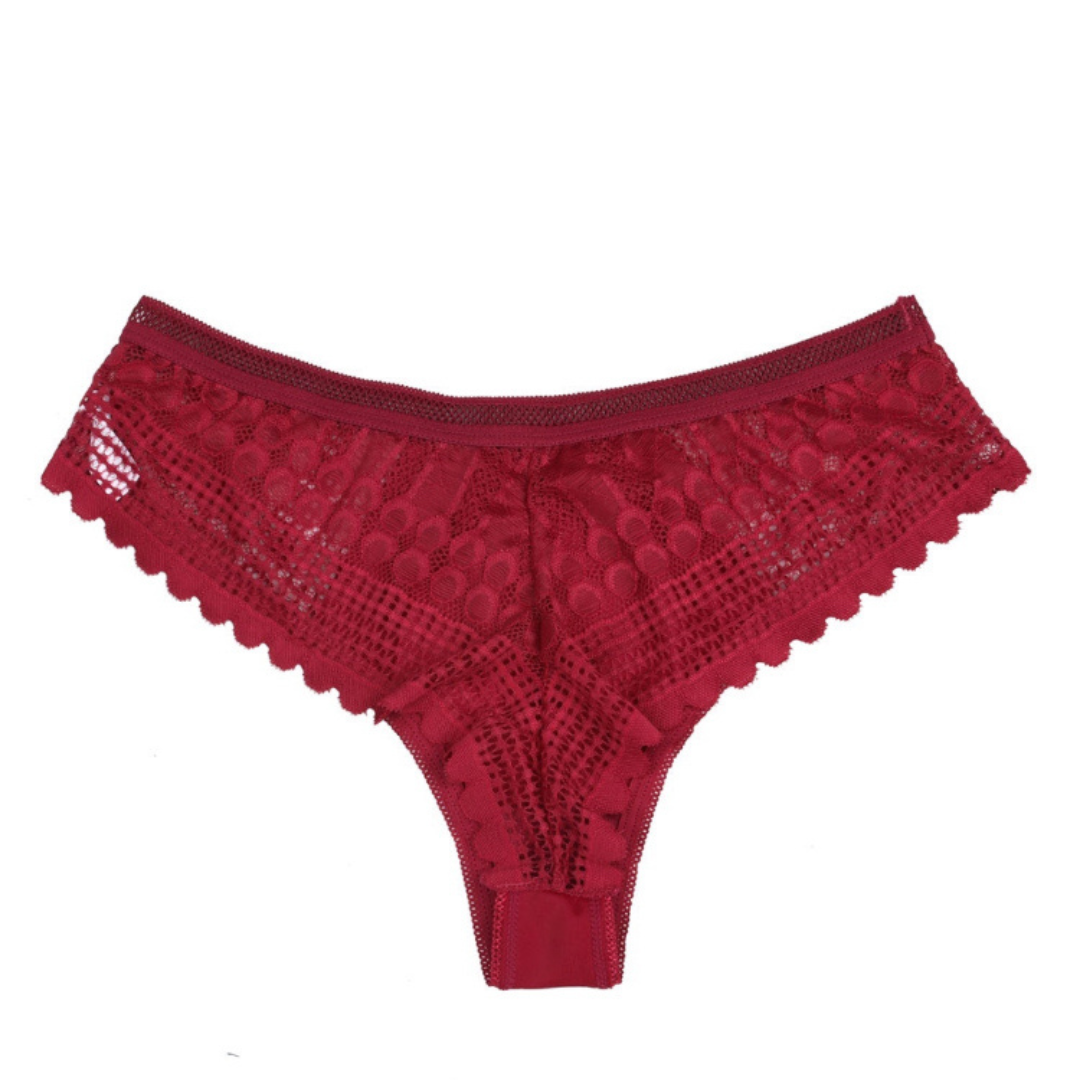 Brasilianischer Damen Slip mit Spitze