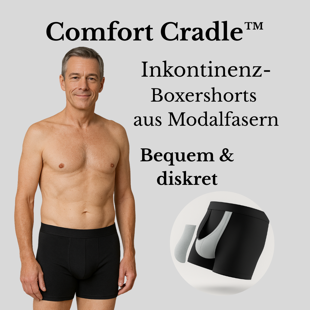 Comfort Cradle™Inkontinenz-Boxershorts aus Modalfasern