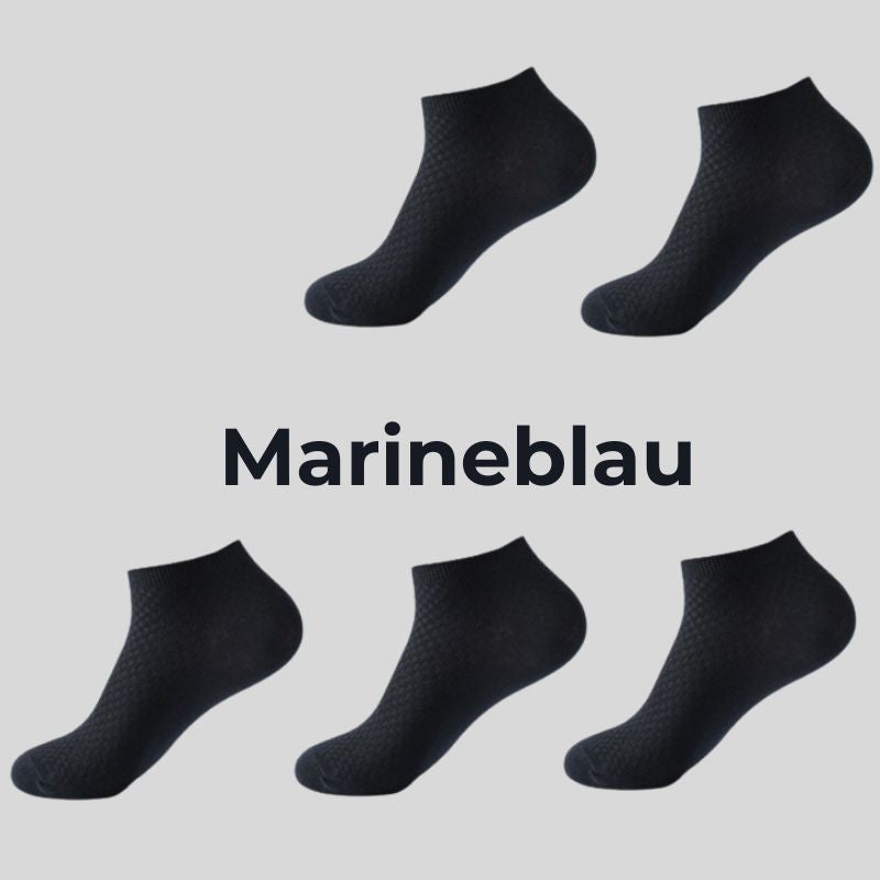 Business Socken Bundle 5 Stk. oder Sneaker Socken Bundle 5 Stk. mit exklusiven Designs aus Bambusfasern