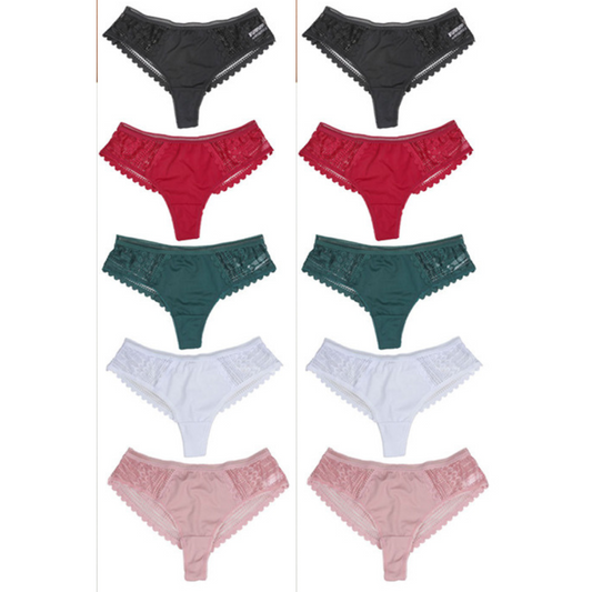 Brasilianischer Damen Slip mit Spitze