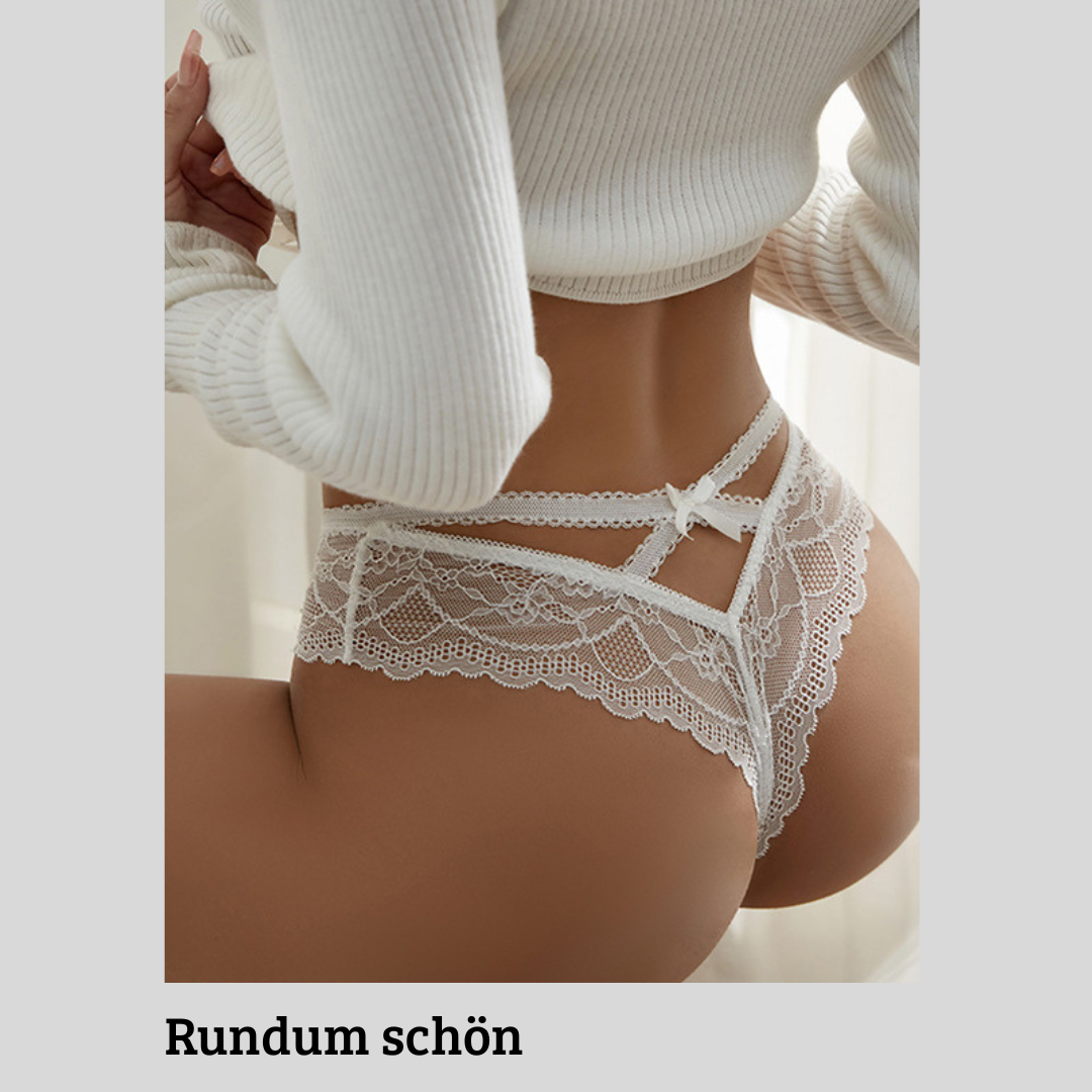 Brazilian Damen Slip mit Spitze