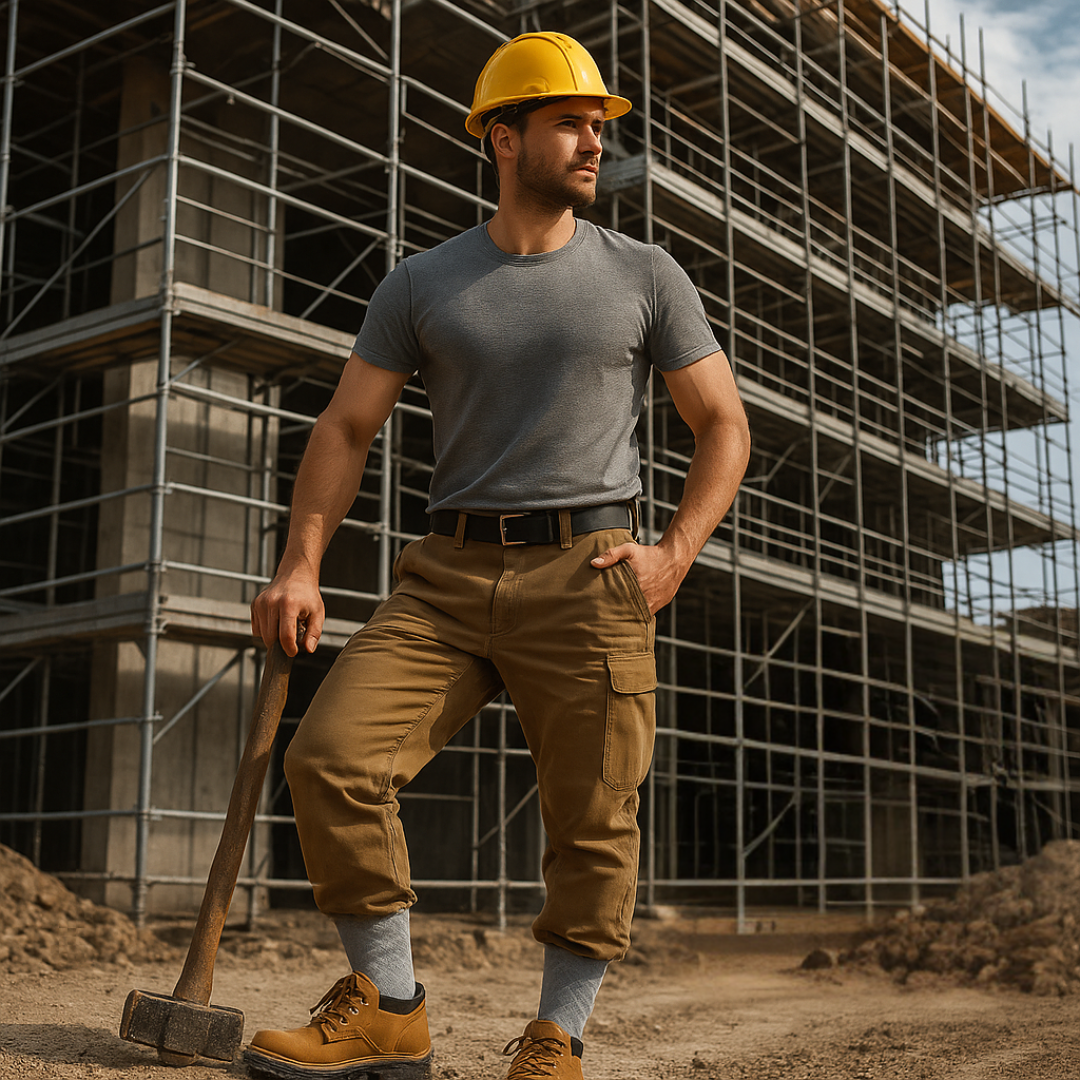 Hochwertige Arbeitssocken aus Bio-Baumwolle
