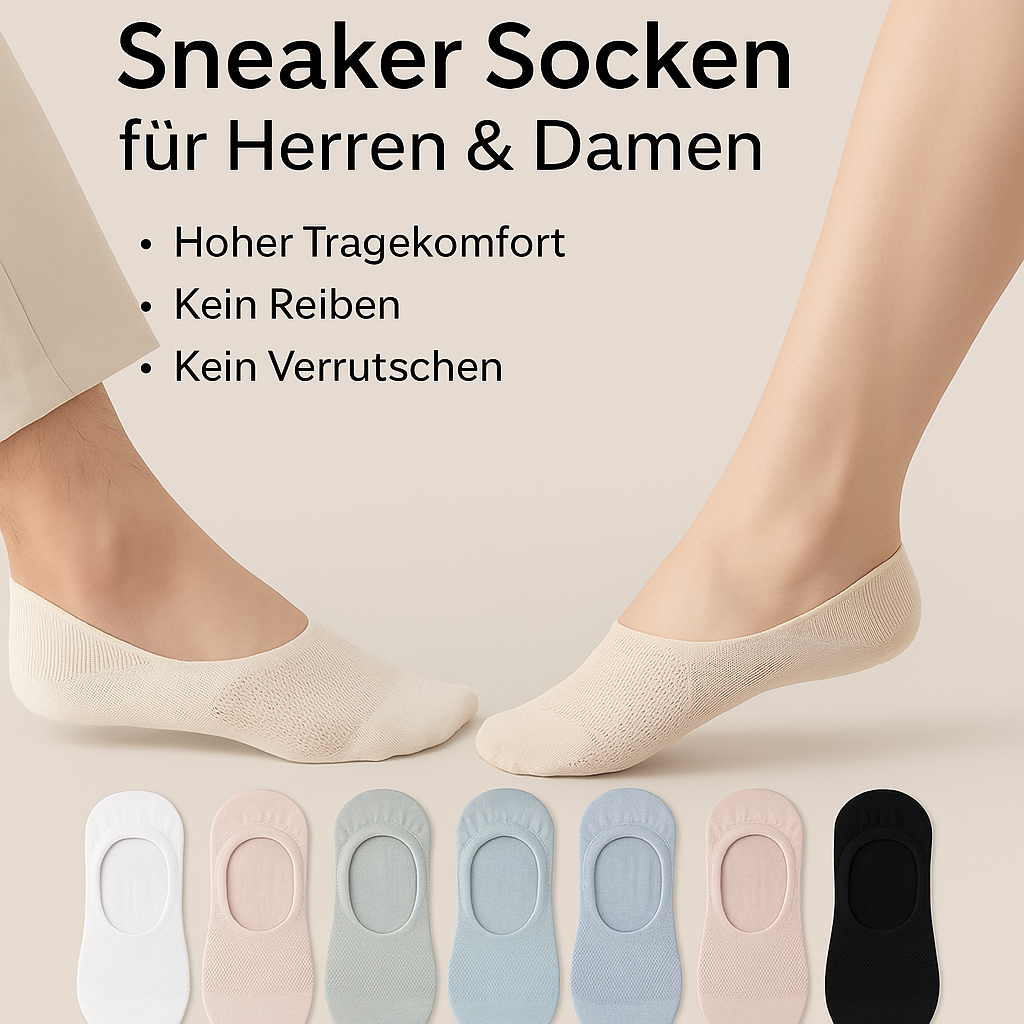 Sneaker Socken Bundle - 5 Paar
