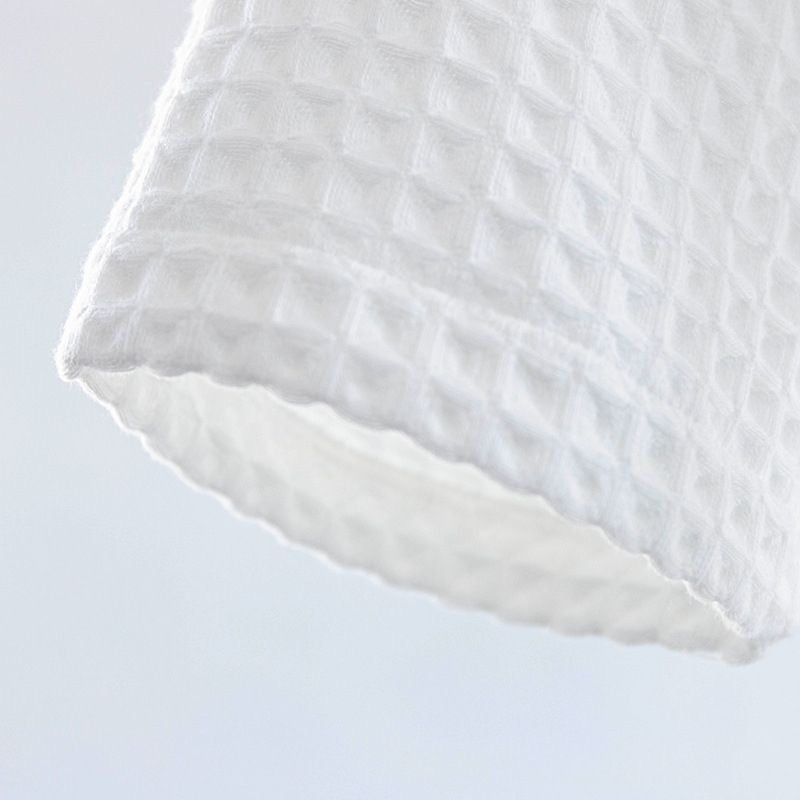 Guardian „Cloud Waffle“ – Luxuriöser Waffelbademantel mit Kapuze 100 % Baumwolle