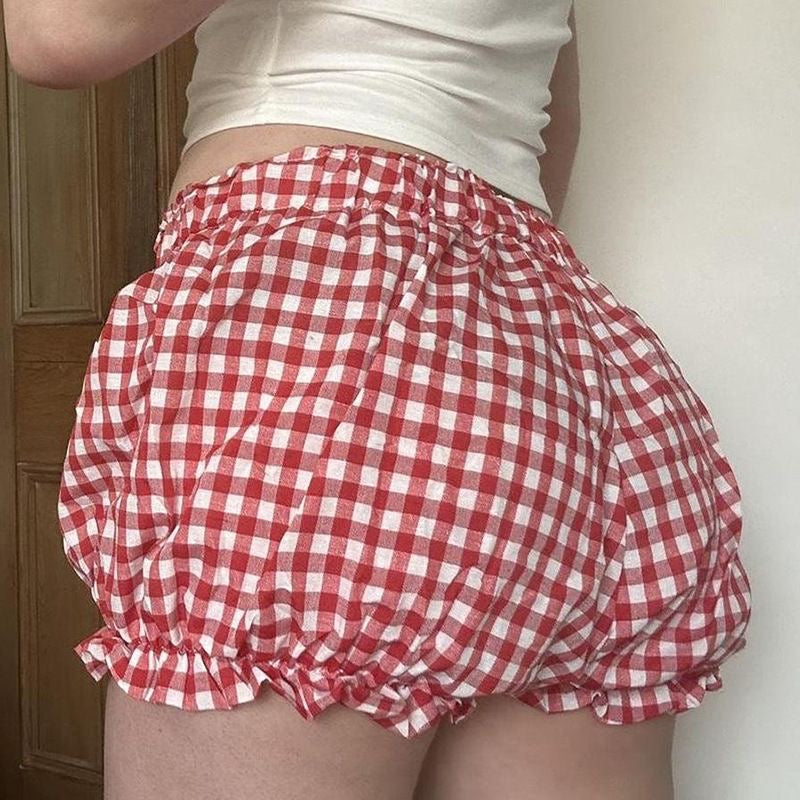 Leichte Damen-Schlafshorts aus Baumwolle