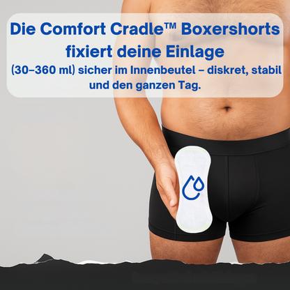 Comfort Cradle™Inkontinenz-Boxershorts aus Modalfasern