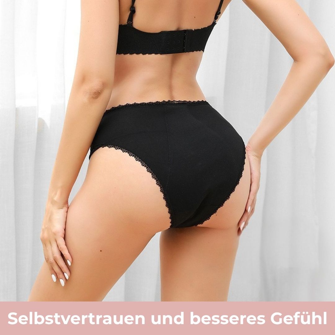 Paula 60ml Spitze Klassisch | Waschbare Unterwäsche Leichte Inkontinenz- Periodenunterwäsche