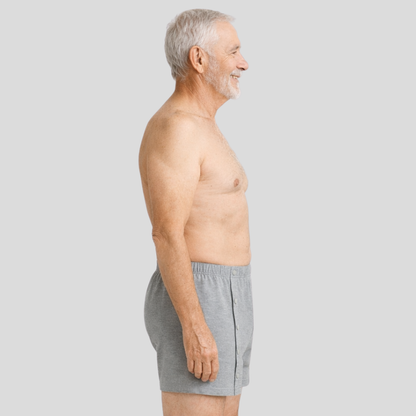 LarsCare™Shorts mit seitlichen Druckknöpfen