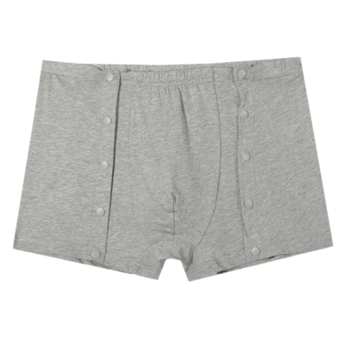LarsCare™Shorts mit seitlichen Druckknöpfen