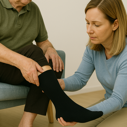 5 Varianten Diabetiker-Venenfreundliche Socken 38-44