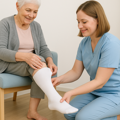 5 Varianten Diabetiker-Venenfreundliche Socken 38-44